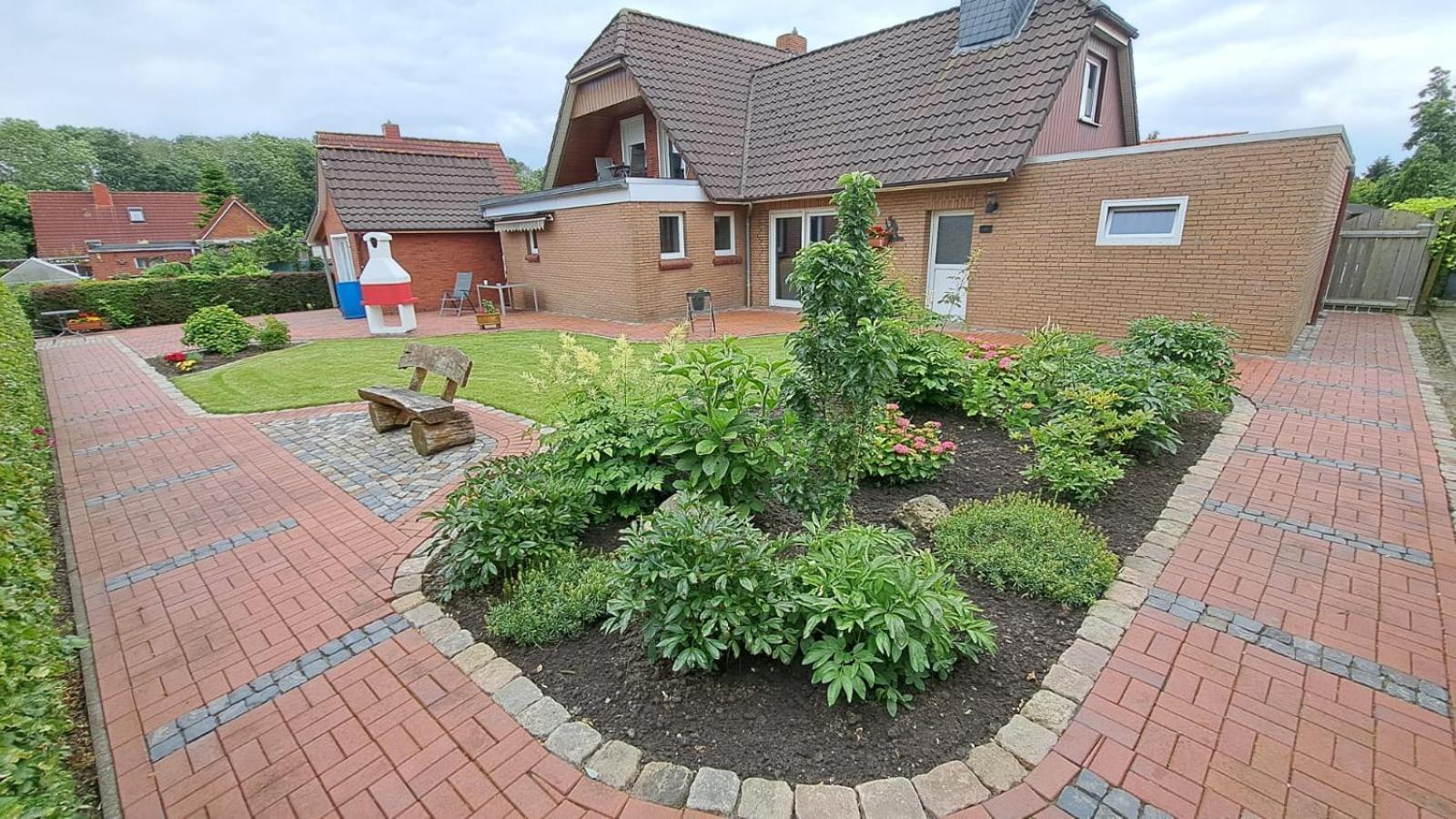 Villa Haus Swantje Hinte Esterno foto